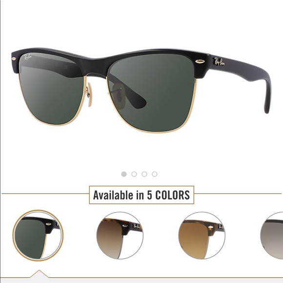 Clubmaster Oversized 4175 Ray-Ban Sunglasses - Picture 3 of 3